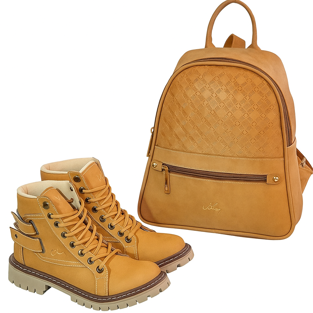 Botin VLZ Doble Correa + Bolso (SuperCombo)