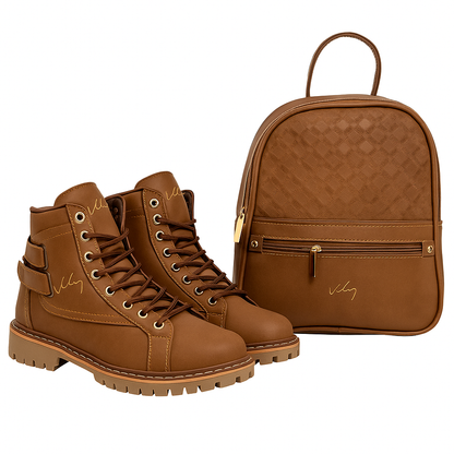 Botin VLZ Doble Correa + Bolso (SuperCombo)