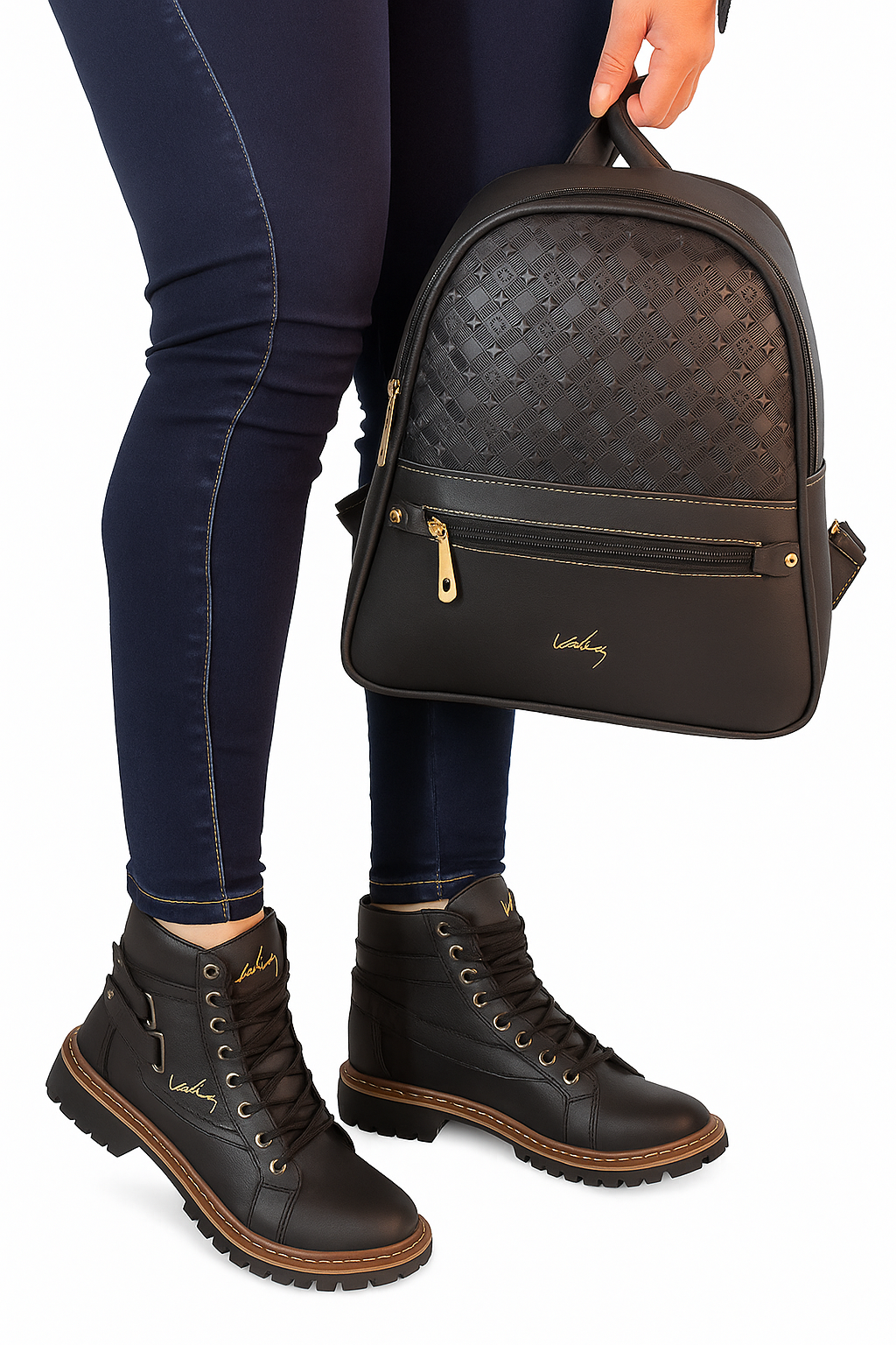 Botin VLZ Doble Correa + Bolso (SuperCombo)
